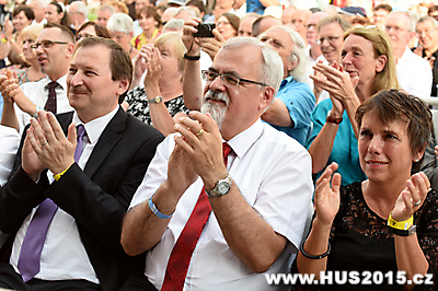Zahájení Husovských slavností 2015, 5.7.2015