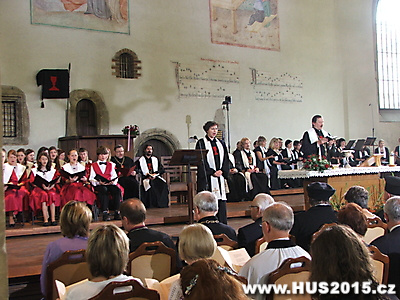 Bohoslužba v Betlémské kapli