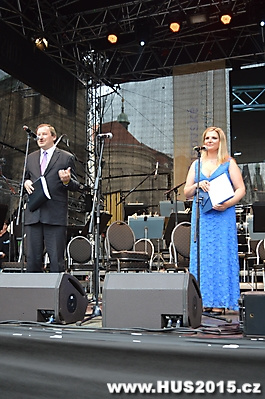 Zahájení Husovských slavností 2015, 5.7.2015