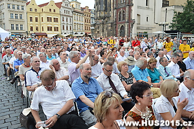 Zahájení Husovských slavností 2015, 5.7.2015